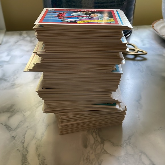 1990 Marvel Comics Cards - HUGE LOT - duplicates - Picture 7 of 7